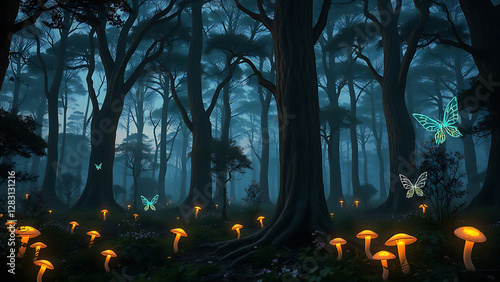 spooky halloween night
