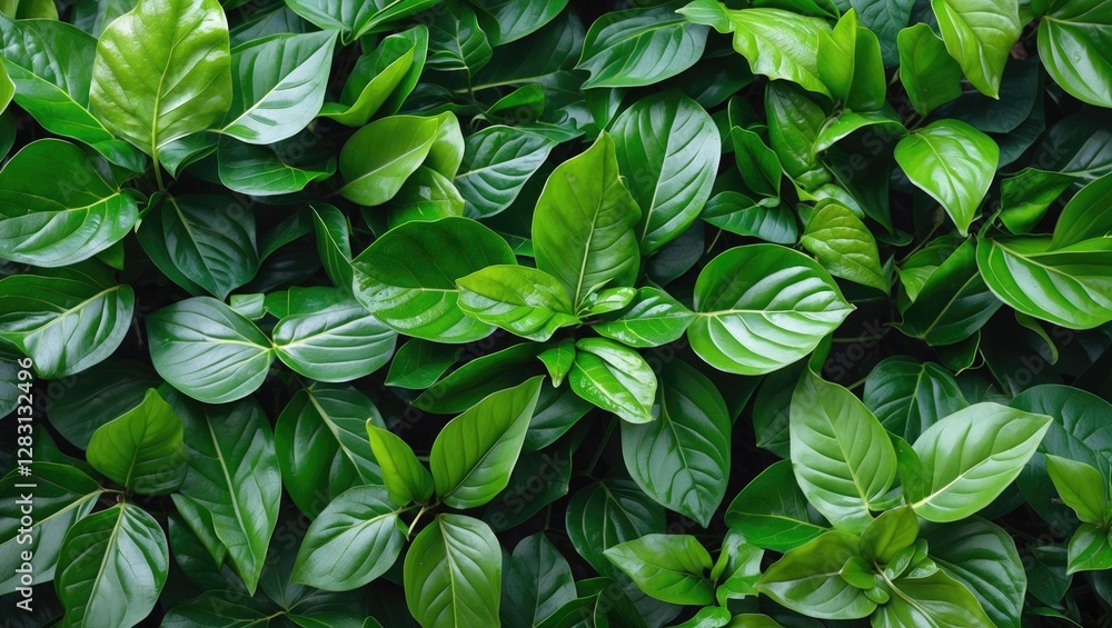 Lush green foliage background ideal for landscaping and decorative gardening purposes Lush green foliage background ideal for landscaping and decorative gardening purposes