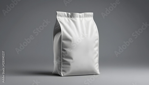 Plastic Bag Mockup, 25 kg Bag Mockup, Sand bag or white plastic canvas sack for rice or agriculture product, Bag Mockup, Mockup