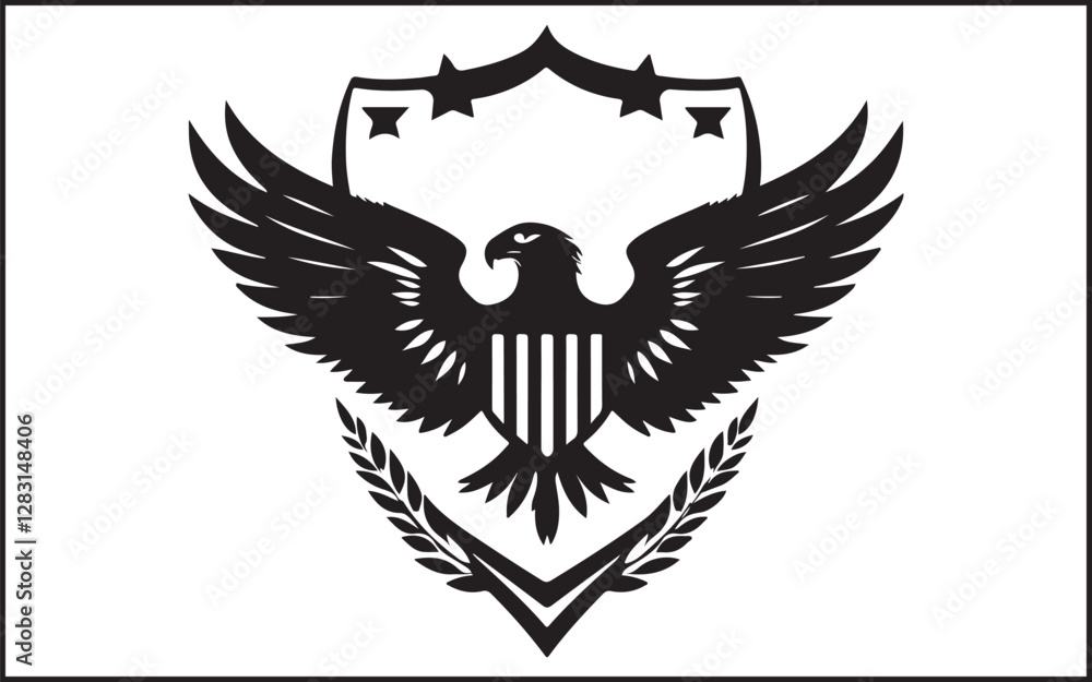 Obraz premium eagle with wings