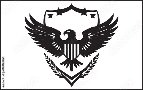 eagle with wings