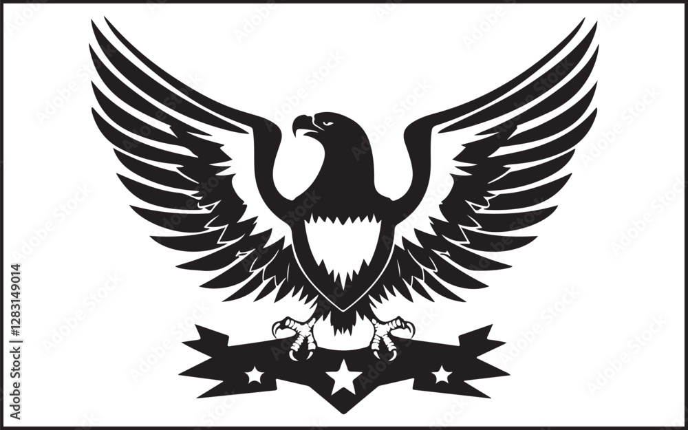 Obraz premium eagle with wings