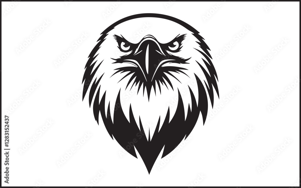 Obraz premium eagle head vector