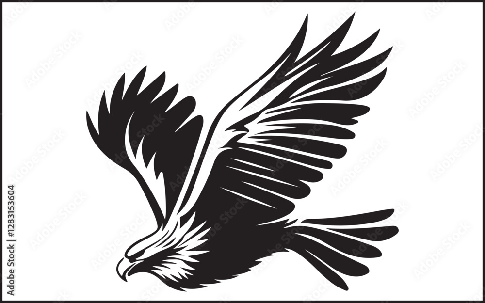 Obraz premium eagle vector illustration