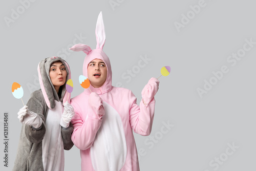 Beautiful young couple in b...