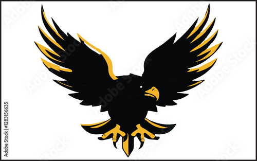 eagle in flight