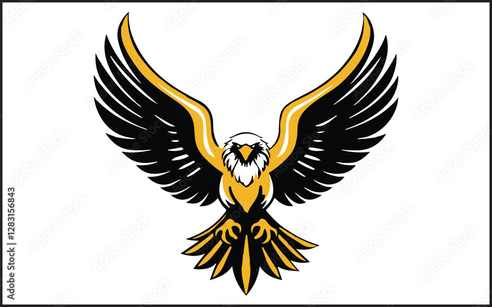 Obraz premium eagle with wings