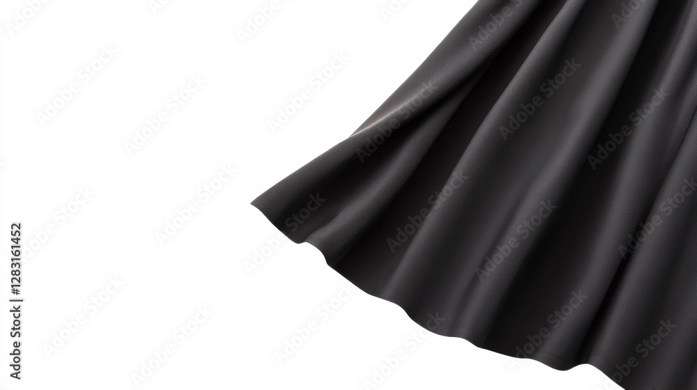 Elegant Pleated Blackout Curtain with Crisp Folded Texture for Home Decor Elegant Pleated Blackout Curtain with Crisp Folded Texture for Home Decor