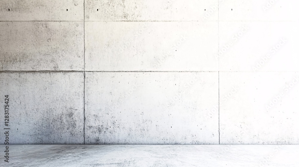 Fototapeta premium modern minimalist concrete wall interior design background