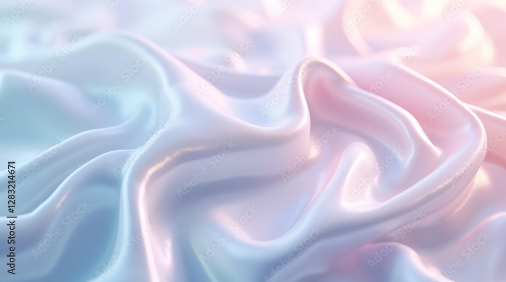 Obraz premium abstract pink silk fabric background