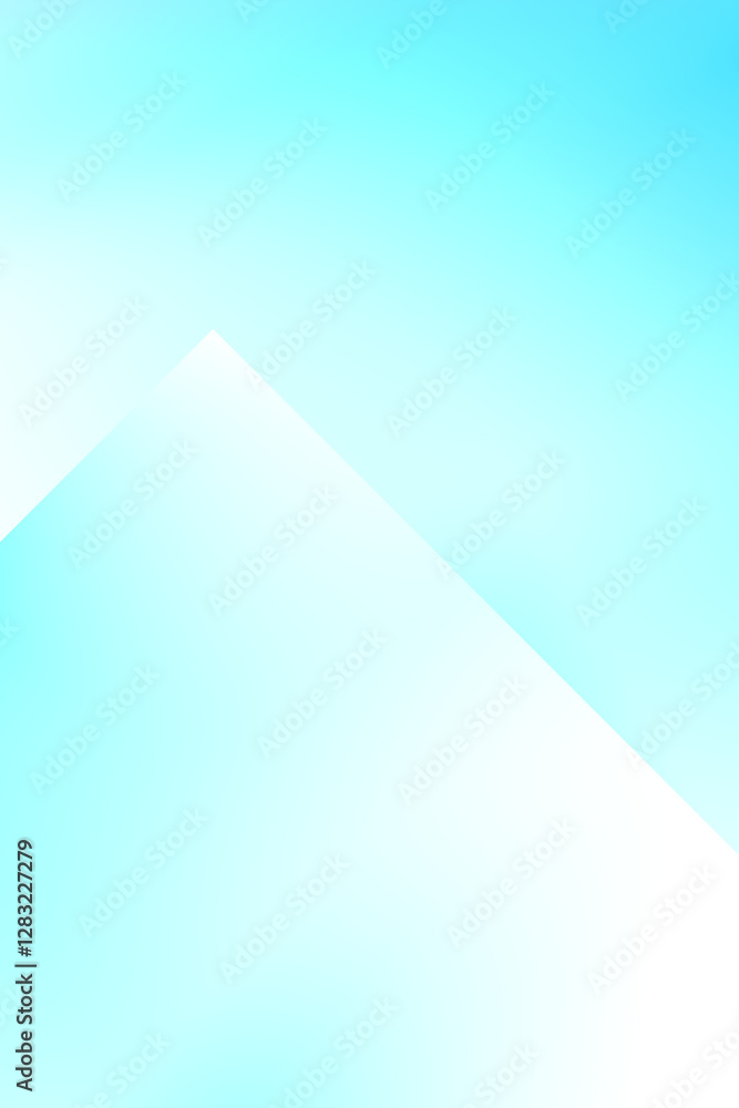 Minimal background of geometric triangle shape. Abstract background blue in vertical. Pastel, vivid, modern, gradient, elegant, luxury, bright concepts for business card, poster. Geometric background. Minimal background of geometric triangle shape. Abstract background blue in vertical. Pastel, vivid, modern, gradient, elegant, luxury, bright concepts for business card, poster. Geometric background.