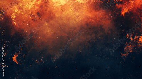 Abstract background showing vibrant colors with a dark shadowy aesthetic