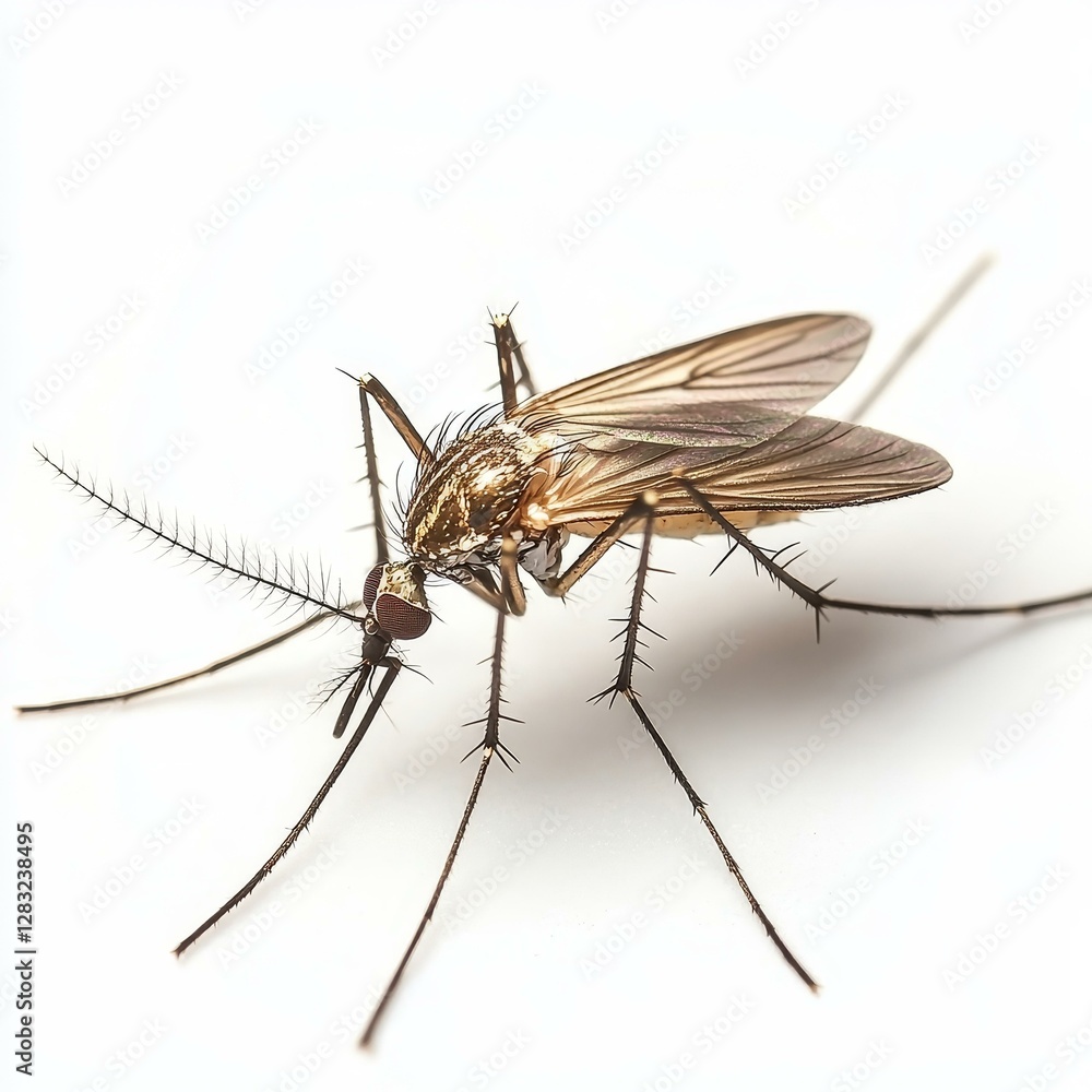 Close Up Macro Photography of a Mosquito Close Up Macro Photography of a Mosquito