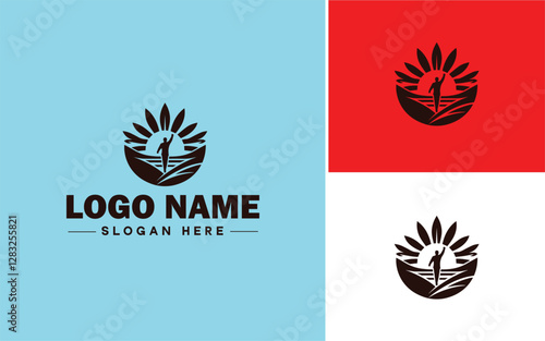 Leadership Coaching icon Executive coaching Management mentoring Leadership development flat logo sign symbol editable vector