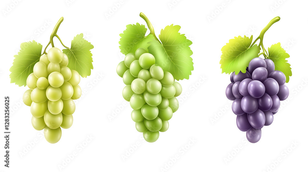 Luscious purple grapes on the vine, a symbol of freshness and healthy eating ripe Luscious purple grapes on the vine, a symbol of freshness and healthy eating ripe