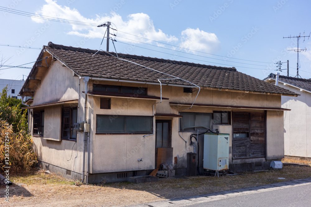 日本の兵庫県相生市の古くてとても美しい建物 日本の兵庫県相生市の古くてとても美しい建物