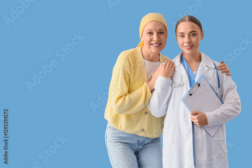 Mature woman after chemothe...