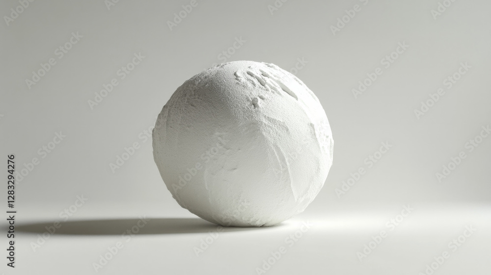 A white object is on a white background A white object is on a white background