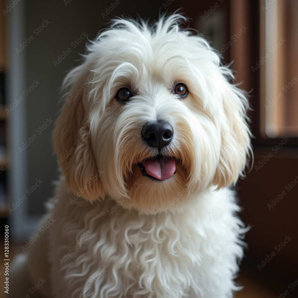 old english sheepdog portrait old english sheepdog portrait