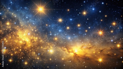 Astronomical night sky with golden galaxy wallpaper , stars, refined,  stars, refined, celestial, astronomy, dark, galaxy