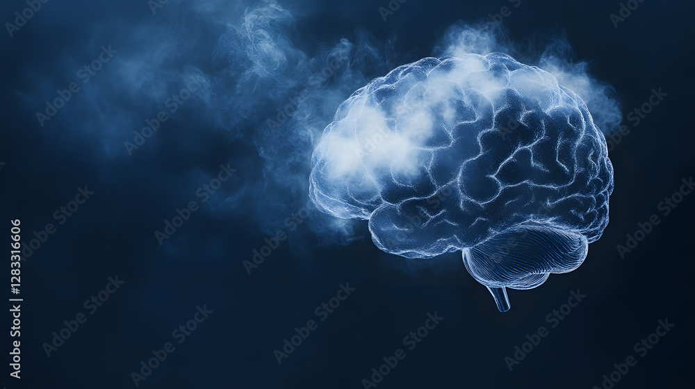 Cracked Brain Model with Smoke and Liquid Droplets, Soft Focus on a Disturbing Effect
Cracked Brain Model with Smoke and Liquid Droplets, Soft Focus on a Disturbing Effect
