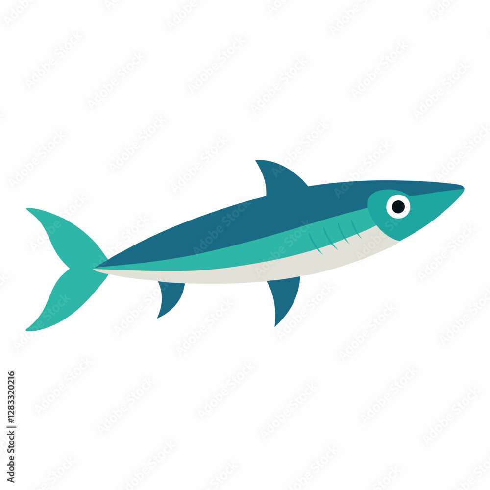 Anchovy vectpr art on white background Anchovy vectpr art on white background