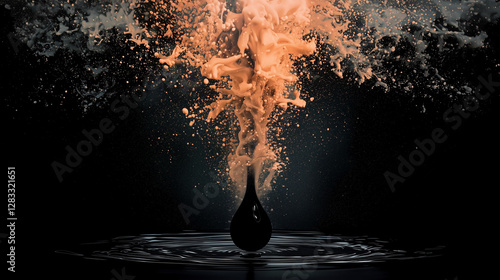 Abstract, striking image sy...