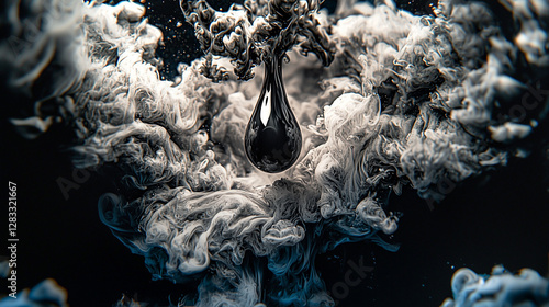 Abstract, striking image sy...