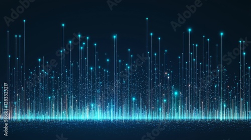 Data visualization techniques digital realm infographic abstract wide angle insights on information representation