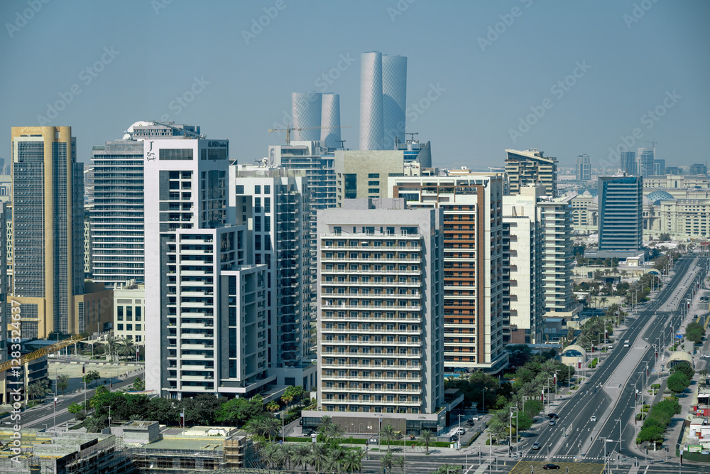 Fototapeta premium Lusail Skyline Day Time