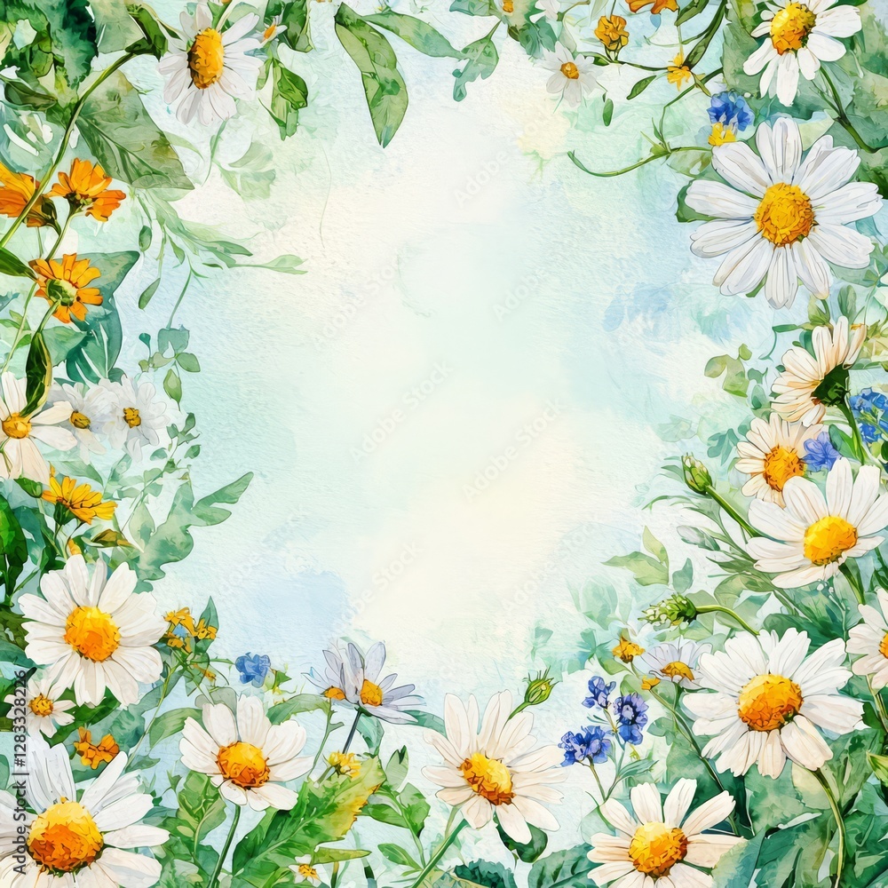 Obraz premium Flowers background