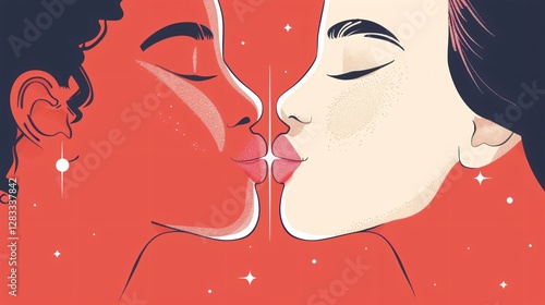 World Kiss Day Vector Illustration for Celebrating Special Occasions
