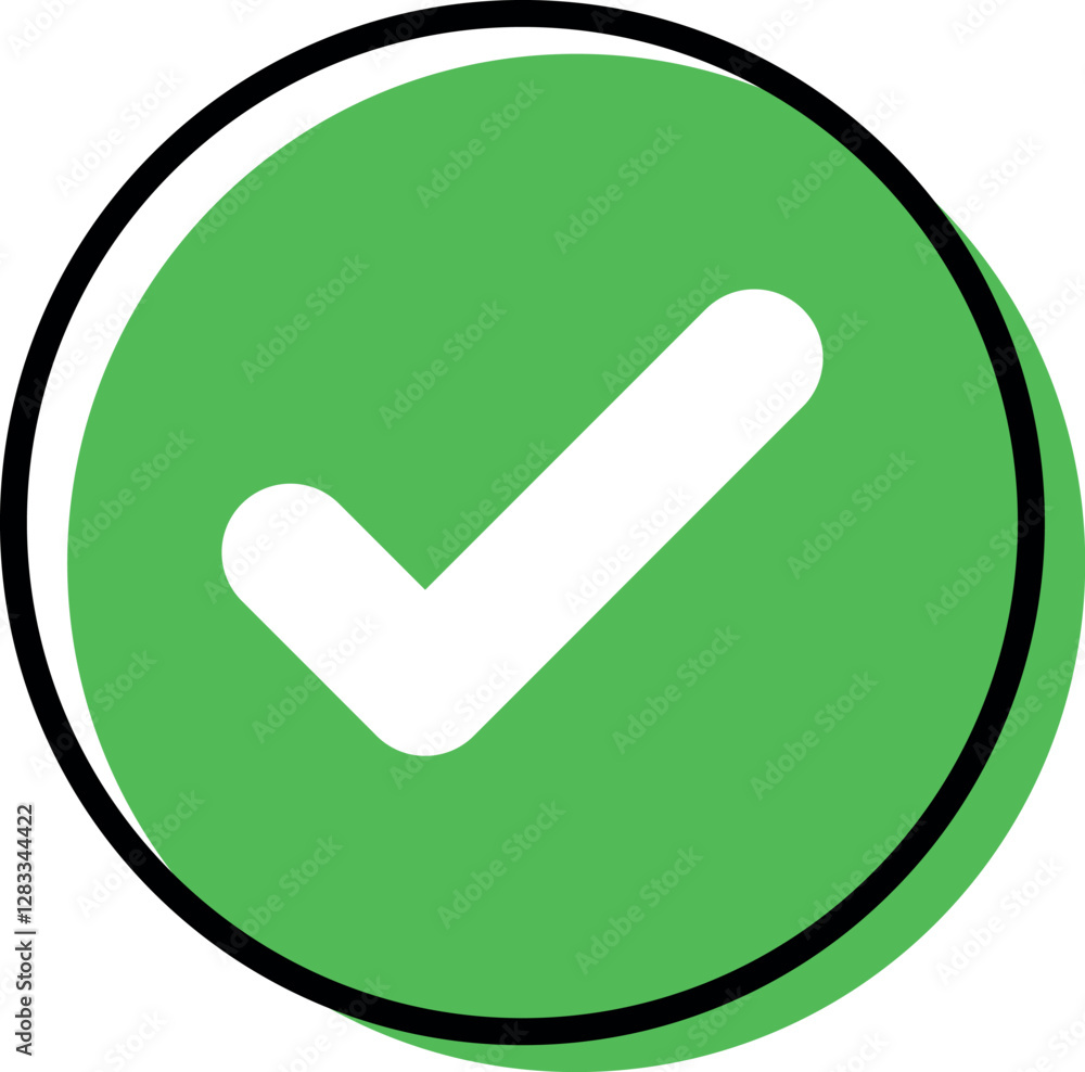 Check mark icon button set. Check box icon with right and wrong buttons and yes or no checkmark icons in green tick box and red cross. Line flat style. Vector illustration. Vector icons Check mark icon button set. Check box icon with right and wrong buttons and yes or no checkmark icons in green tick box and red cross. Line flat style. Vector illustration. Vector icons