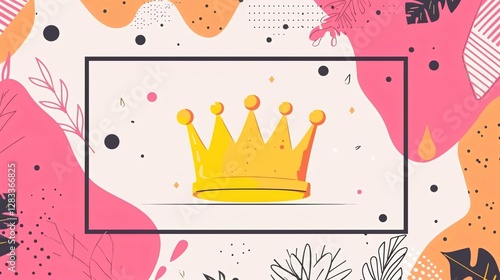Hand-Drawn Crown Vector Illustration for Design Concepts