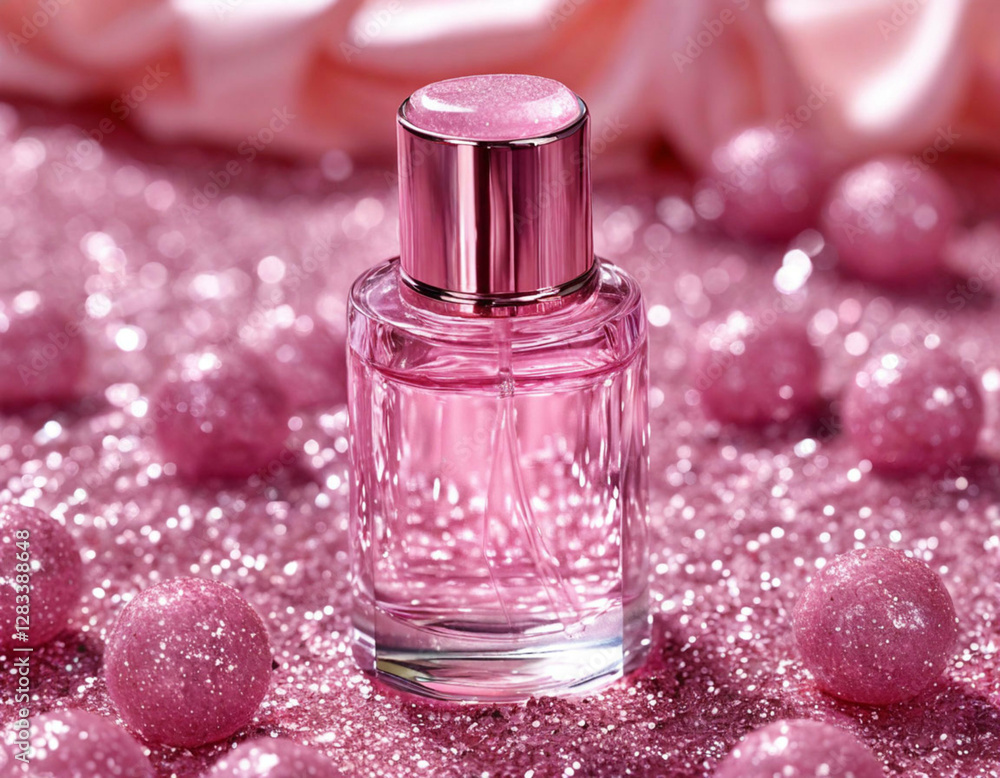 pink perfume bottle pink perfume bottle