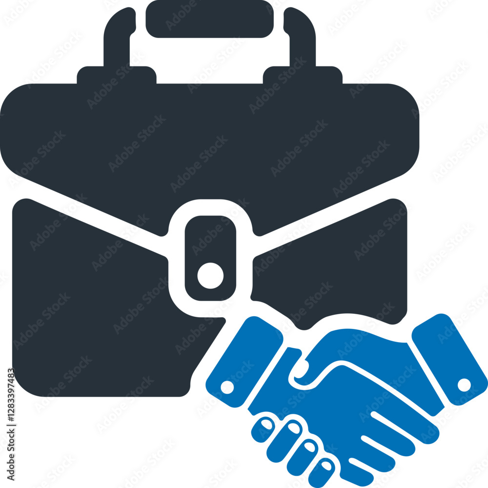 Obraz premium business deal