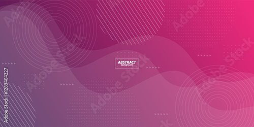 Modern abstract purple gradient wave liquid geometric background with liquid style gradient color. Suitable for banner, flyer, etc. Vector Eps10