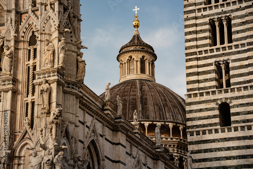The beautiful Siena in Tuscany, Italy