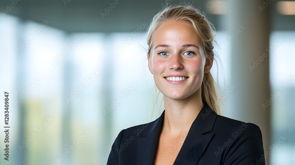 Warm and Kind Female Teacher, Head and Shoulders Portrait, Smiling Gently
Warm and Kind Female Teacher, Head and Shoulders Portrait, Smiling Gently