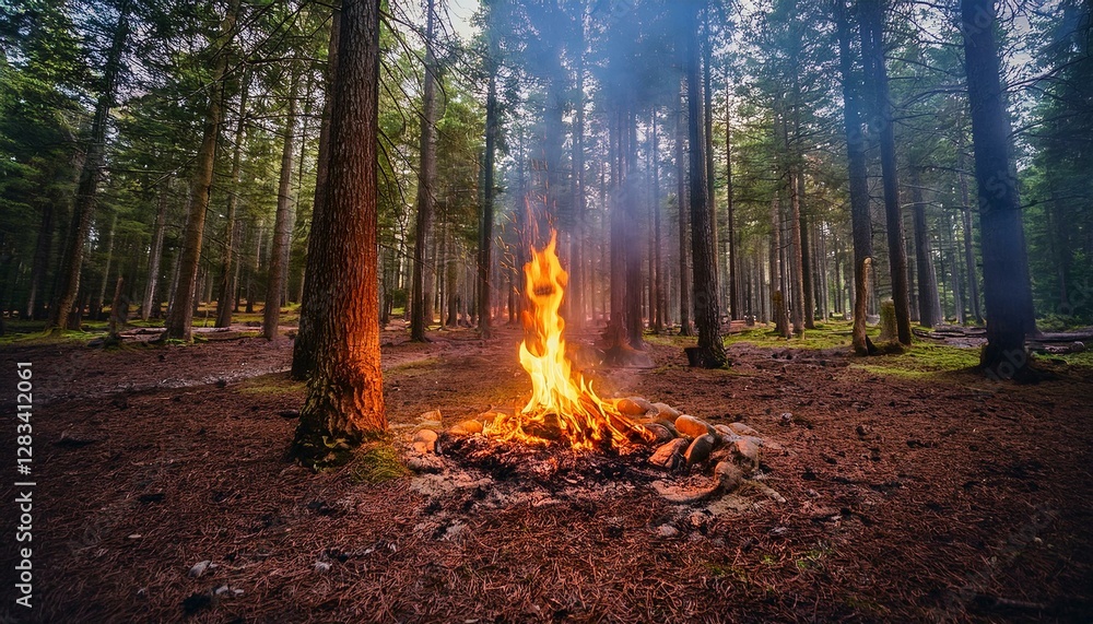 Reconnect with nature by the calming fire. Reconnect with nature by the calming fire.