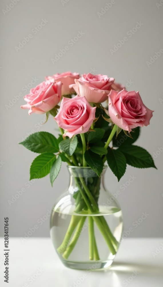Green-leafed roses blooming in a vase with fresh water, plant care, floral arrangements, vases and flowers Green-leafed roses blooming in a vase with fresh water, plant care, floral arrangements, vases and flowers