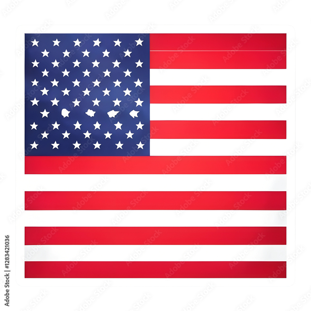 American Flag - Stars and Stripes - Patriotic Red White Blue - USA National Symbol Image - United States American Flag - Stars and Stripes - Patriotic Red White Blue - USA National Symbol Image - United States
