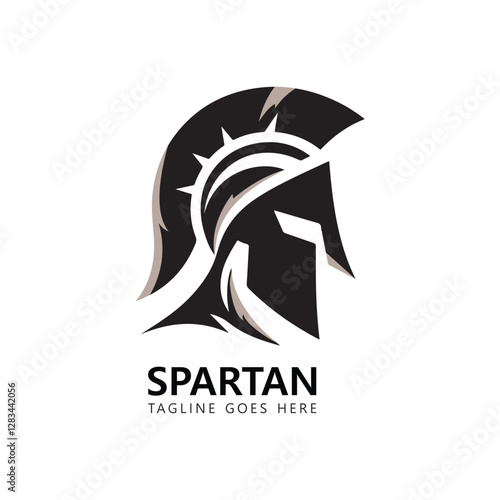 Spartan logo vector, illustration of spartan