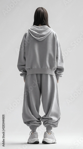 A Red Outfit With White Background