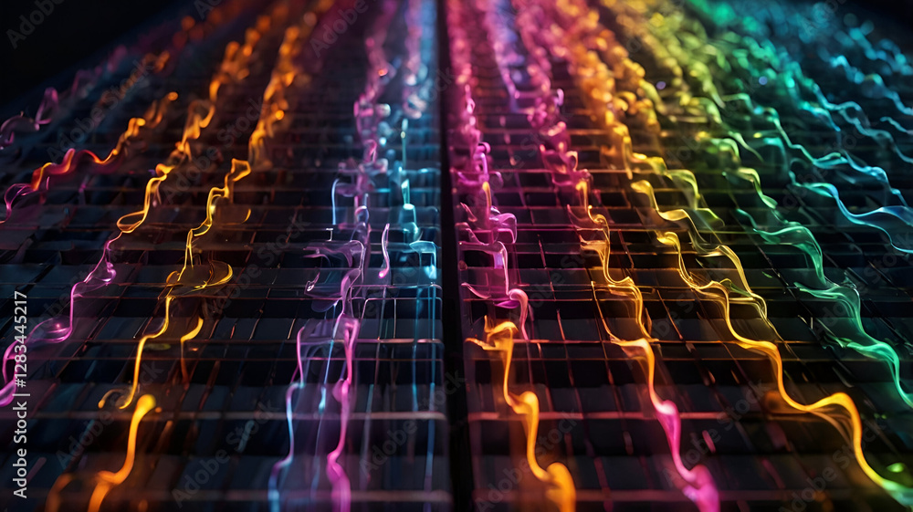 Obraz premium abstract colorful lights