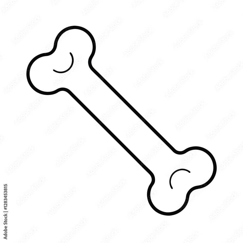 dog bone vector illustration dog bone vector illustration