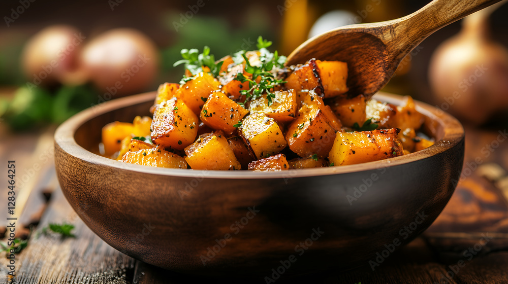 Vegan winter stew with root vegetables Vegan winter stew with root vegetables