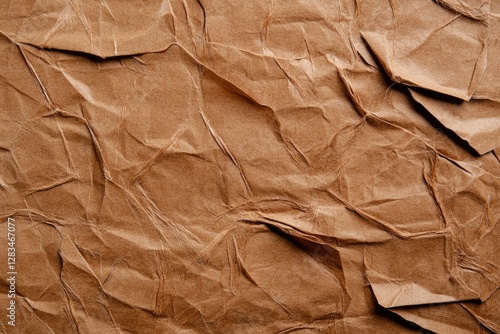 Wallpaper Mural Textured brown wrinkled paper for creative background design Torontodigital.ca