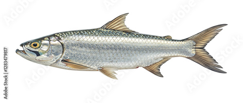 Tarpon Fish Illustration