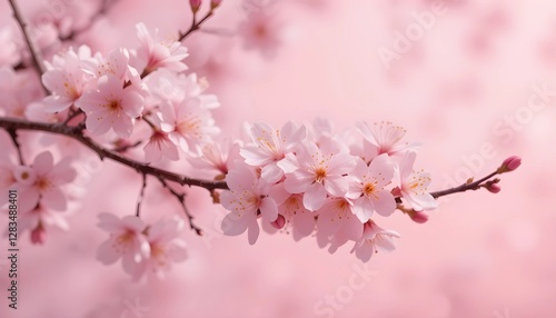 Wallpaper Mural "Beautiful Cherry Blossoms in Full Bloom" Torontodigital.ca